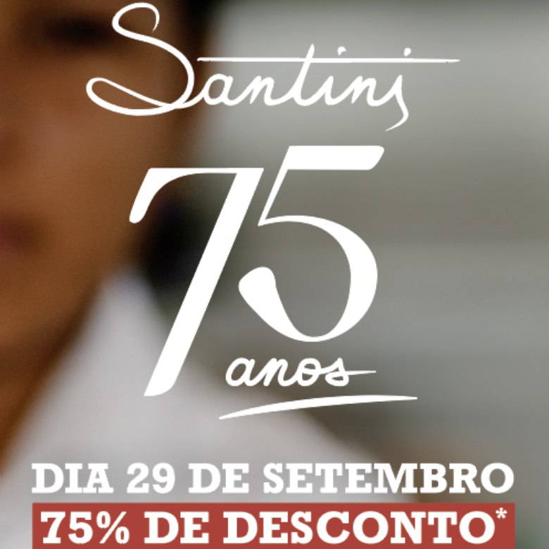 Santini celebra 75 anos