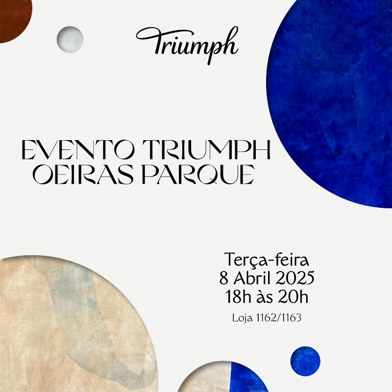 Evento Triumph, no dia 8 de abril