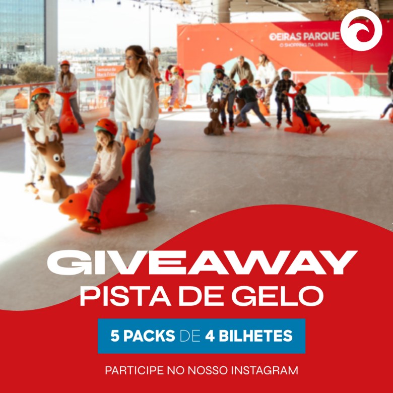 Ganhe bilhetes para a Pista de Gelo!