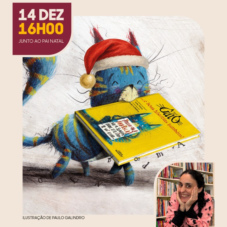 Histórias infantis com Sofia Vieira e o Pai Natal