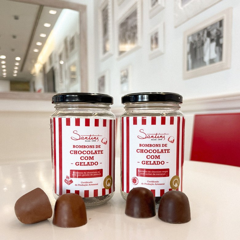 Bombons gelados Santini